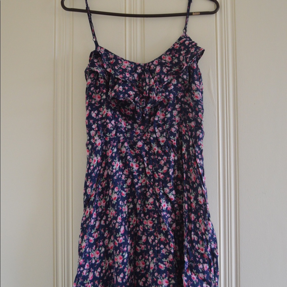 Cotton Candy Flowy Floral Dress